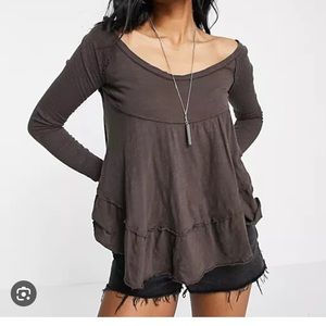 Free People We the Free Sundae Tie Back Top
